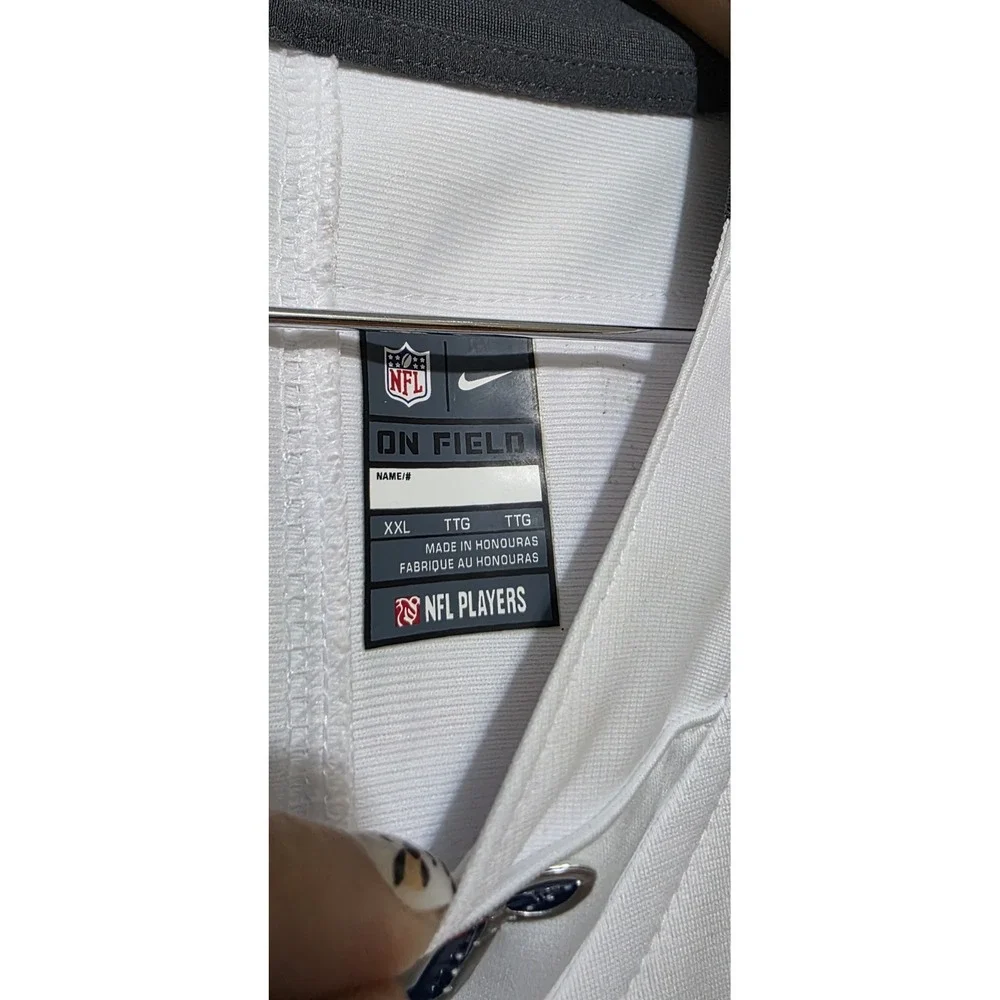 Tom‎ Brady #12 Tampa Bay Buccaneers 100th Anniversary Game Jersey White XXL Nike